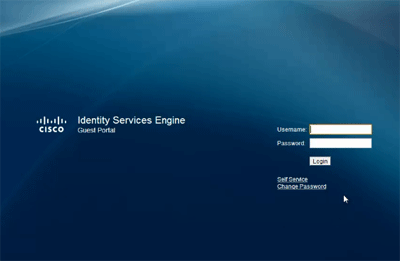 Cisco ISE Guest Login