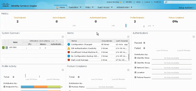 ISE 1.,3 Web Interface