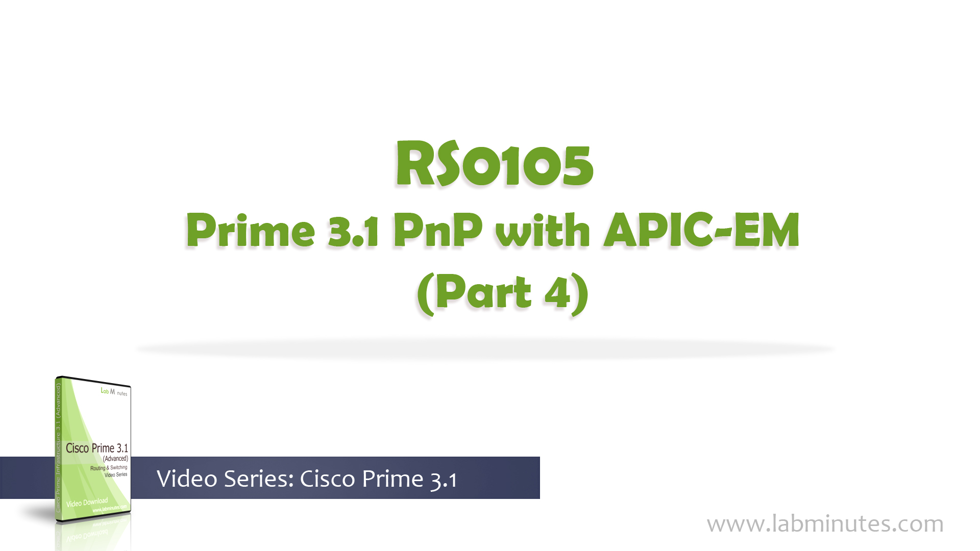 How To Configure Prime 3 1 PnP With APIC EM Part 4 