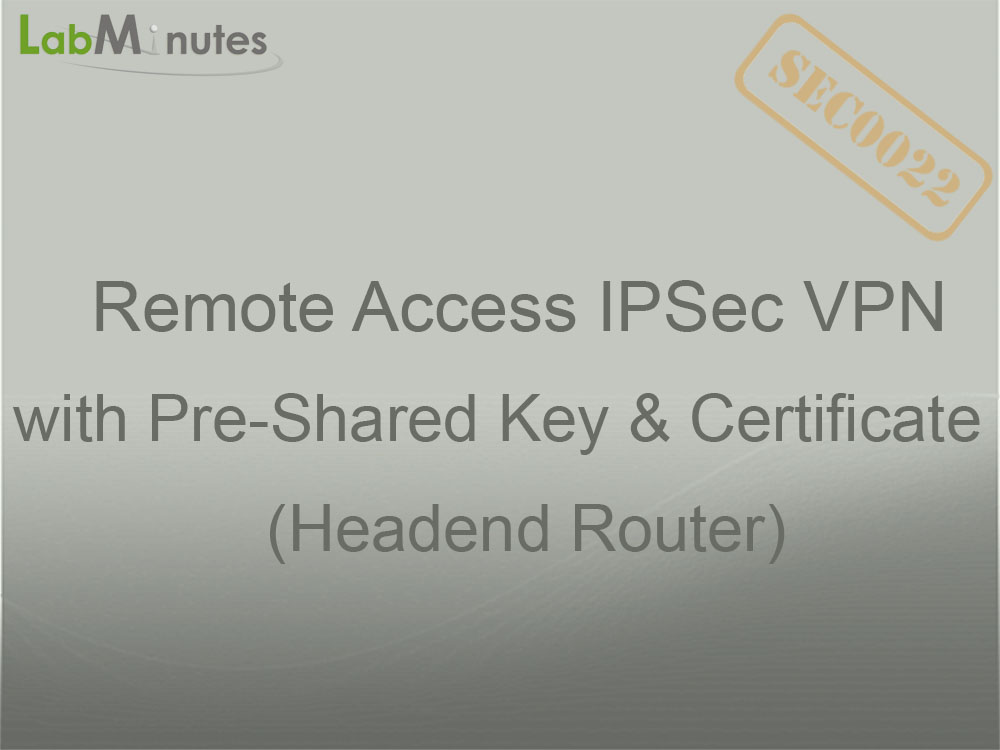 cisco router vpn pre-shared key wifi